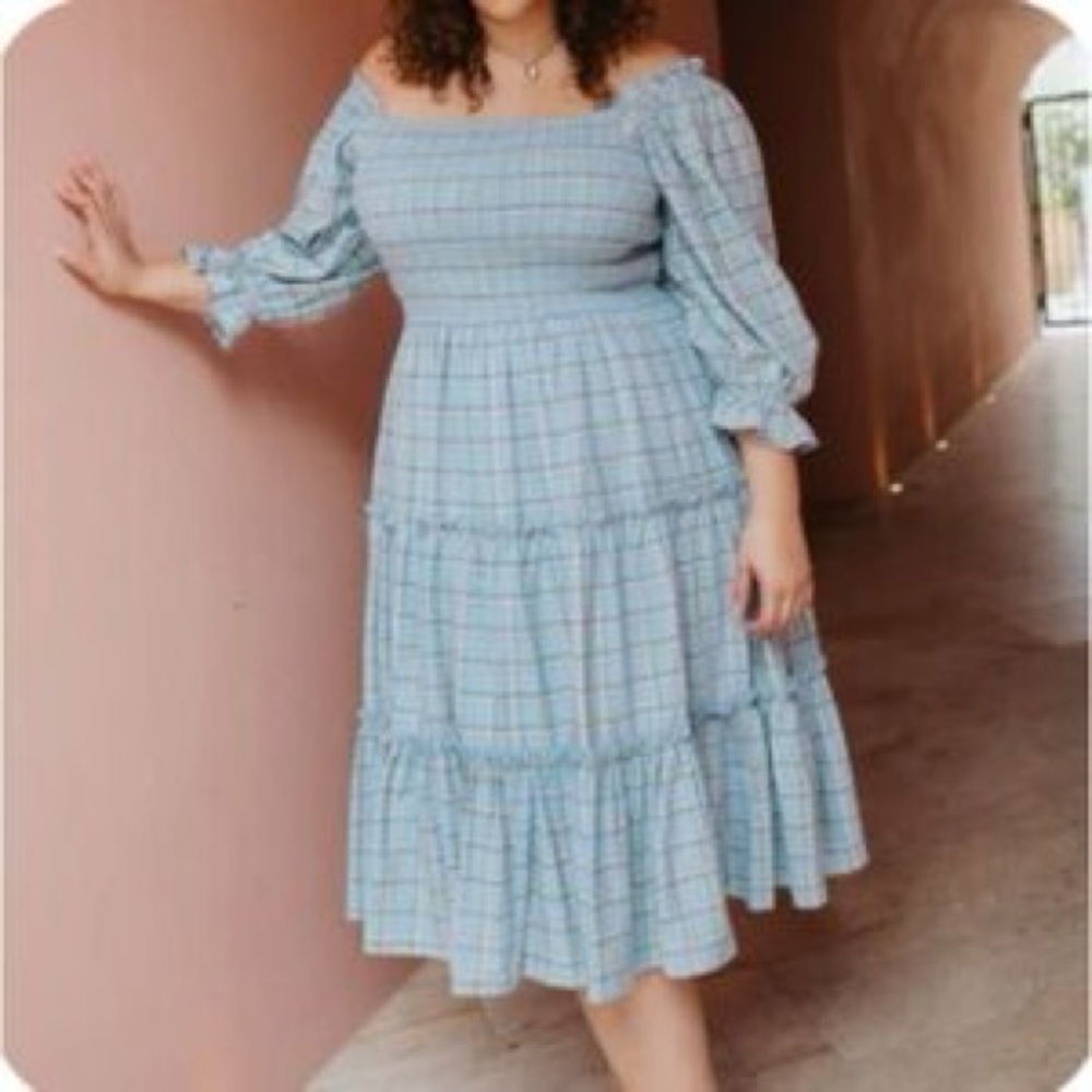 Ivy City Co. ‘Madeline’ midi dress, size 3X - Picture 2 of 6